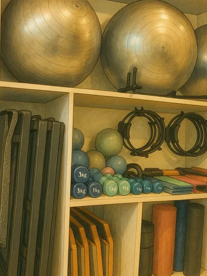 Our equipment shelf, reimagined in the Ghibli art style. We love seeing our studio through a creative lens.