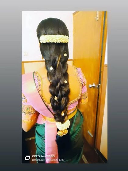 Laxmi Ramkrishna - Special Occasion Hairstyling Traditional South Indian Braids photo 26