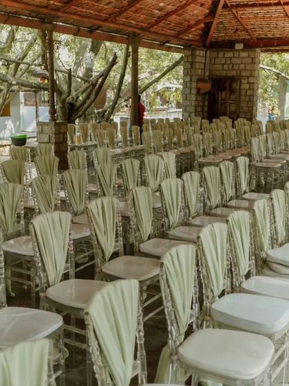 Sneha & Shahil - Wedding Decor and Production The Guest Journey: Entrances, Lounges & Dining photo 40