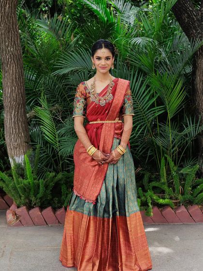 Makeovers by Mahalakshmi - Special Occasion Makeup Traditional Half Saree & Puberty Ceremony Looks photo 10