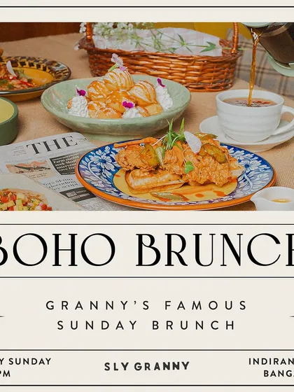 A closer look at the kind of spread you can expect at my famous Sunday brunch. This features our signature fried chicken and waffles, a crowd favorite for a reason.