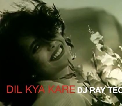 The cover art for my 'Dil Kya Kare' tech edit. The vintage feel of the image reflects the classic nature of the original song, remixed for today.