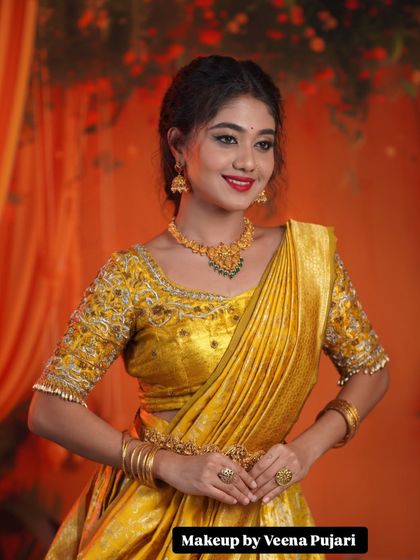Veena Pujari - Makeup Classes and Training South Indian Traditional & Bridal Looks photo 30
