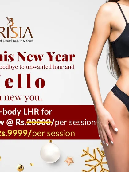 Start your journey to a new, smoother you. I am offering a special rate for full-body laser hair reduction, making it the perfect time to say goodbye to unwanted hair. This is your chance to experience the benefits of our advanced Soprano Titanium and Triton Diolaze XL technology.