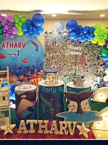 The Party Rush - Kids' Birthday Party Planning & Decoration Under the Sea Parties photo 5