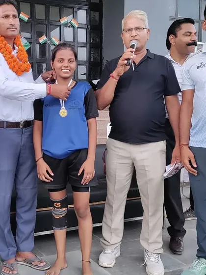 A proud moment as one of my players gets selected for the national circle kabaddi team.