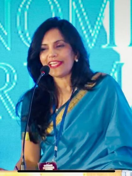 Addressing the Women Economic Forum on Sustainable Development Goal 3, focusing on health and well-being. I emphasized that prevention through diet and lifestyle is the key to tackling non-communicable diseases in India.