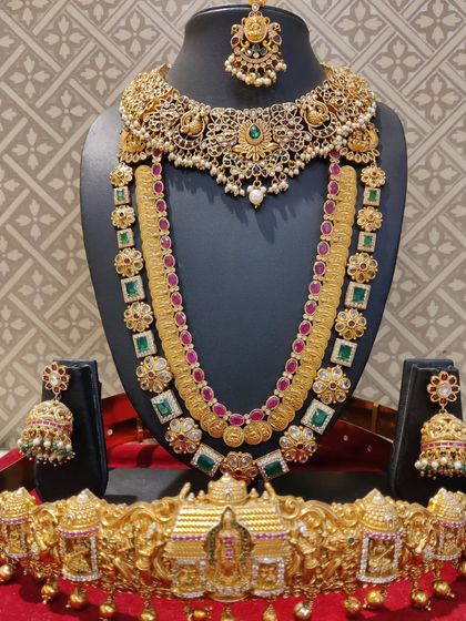 Lotus Bridal Studio - Wedding & Event Jewellery Rental Timeless Temple & Gold-Look Jewellery photo 54