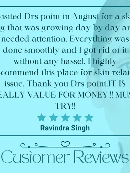 A review from a happy client who came to us for skin tag removal. We pride ourselves on providing smooth, hassle-free procedures that are value for money.