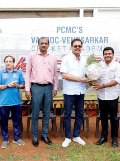 Welcoming Advocate Sujay Joshi, another distinguished guest at our tournament finals.