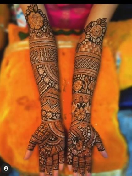 Lucky Mehndi Artist - Bridal Mehndi Engagement & Lighter Styles photo 20
