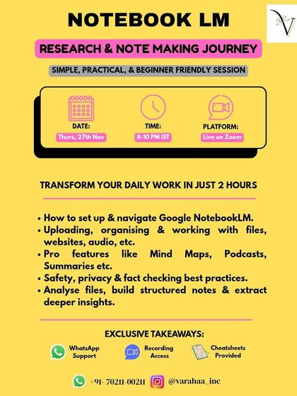 Google's NotebookLM is more than just a note-taking app; it's a personal research assistant. I will guide you on setting it up, organizing files, and using pro features to generate mind maps, summaries, and even podcasts from your documents.