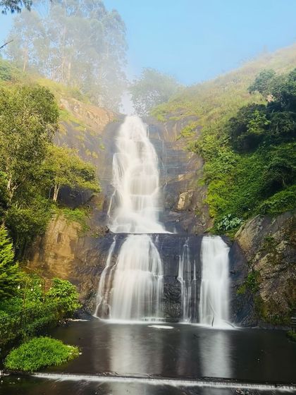 The majestic Silver Cascade falls in Kodaikanal. A must visit spot that I always include in my Kodaikanal tour plan.