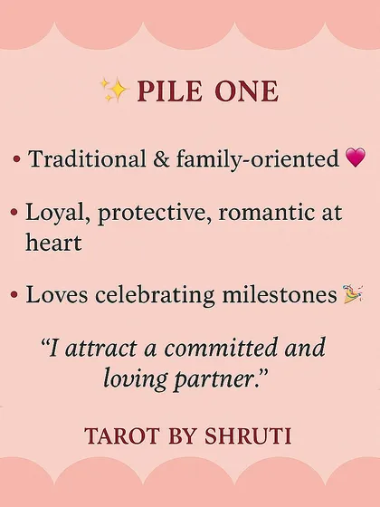 A message from your future spouse, based on the ring you choose. This reading gives you a peek into their personality, whether they are traditional and family-oriented, calm and supportive, or stylish and ambitious.