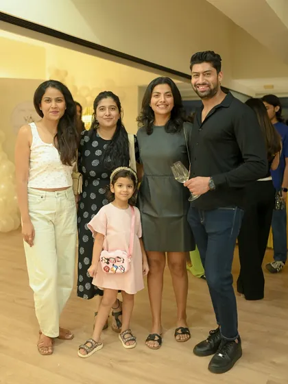 It’s a family affair! We were so happy to welcome members and their loved ones, including the little ones, to celebrate one year of our wellness community.