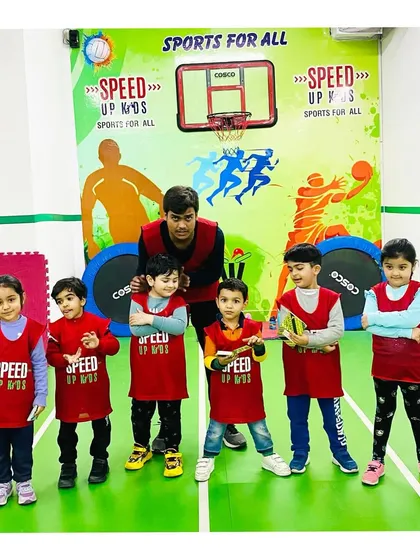 Another one of our dedicated coaches with his group of young athletes. We are proud of the bond we build with our students.