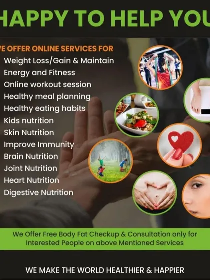 I offer personalized online coaching for a wide range of health goals. Whether you need help with weight loss, managing PCOS, improving kids' nutrition, or boosting your energy, I create a plan that works for your life.