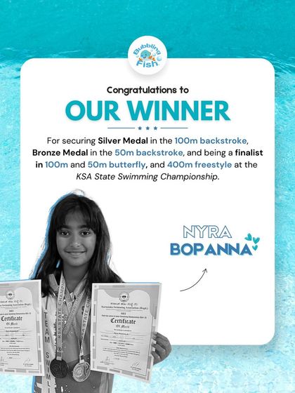 The Bubbling Fish - Swimming Lessons for Infants & Toddlers From Bubbles to Champions photo 5