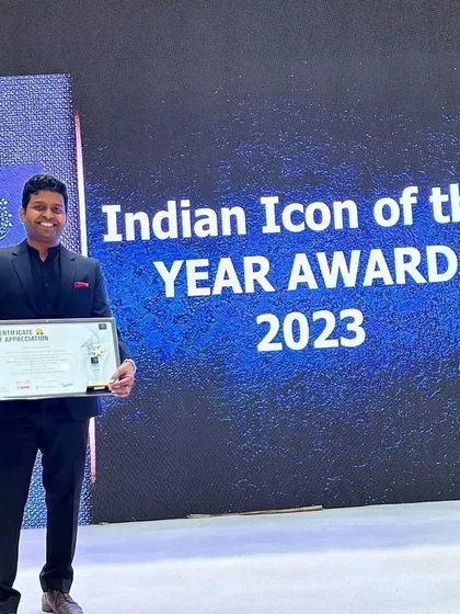 I was honored to be recognized with the Indian Icon of the Year Award in 2023. This is a testament to my commitment to ethical practice and patient-centric care in the field of plastic and reconstructive surgery.