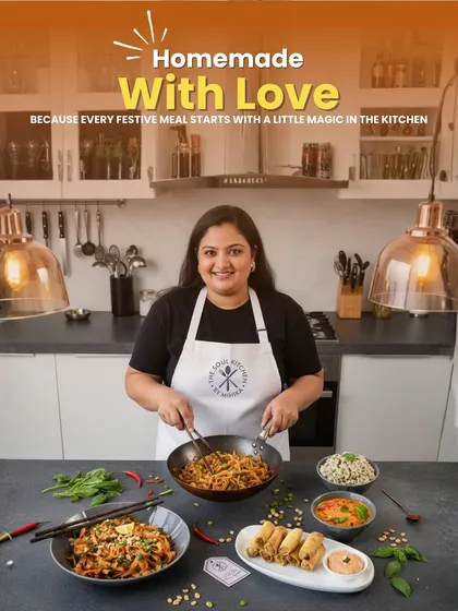 Welcome to my kitchen! Every festive meal, every party platter, and every single dip is prepared right here with a little bit of magic and a lot of love. This is homemade, heartfelt food.