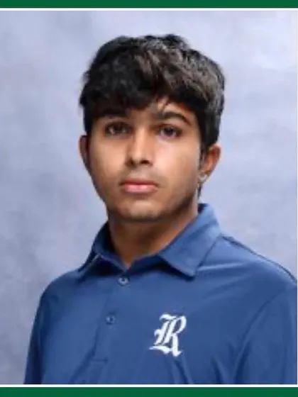 A portrait of our student Raghav Chugh, who is making a name for himself in the competitive American collegiate golf circuit.