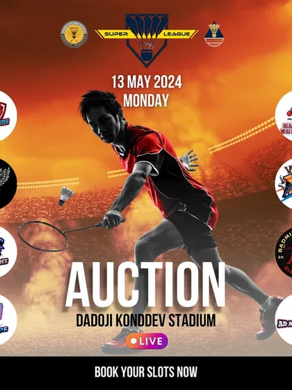 The excitement begins with the auction. Our Super League teams are formed through a live auction, adding a strategic element right from the start.