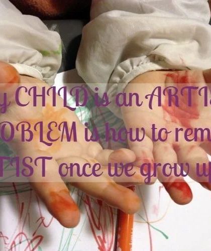 We believe every child is an artist. Our role is not to teach them how to create, but to provide them with the freedom and the tools to express themselves, preserving the innate creativity that all children are born with.