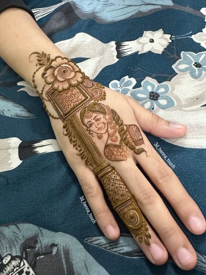3D Henna Touch - Festive & Occasional Mehndi Minimalist & Chic Henna photo 33