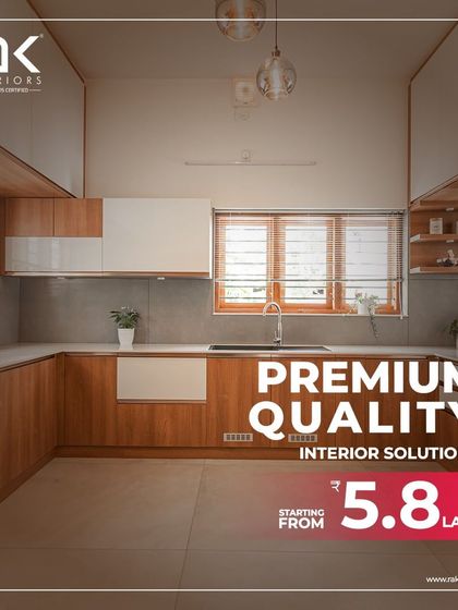 RAK Interiors - Home Renovation Services The Heart of the Home: Modular Kitchens photo 24