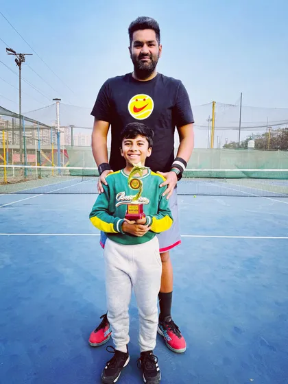 This is what happens when hard work meets opportunity. Our player Aariv Gupta gave an amazing performance to win titles in both the Under-12 and Under-16 categories at the Republic Tennis Cup. We encourage our players to challenge themselves, and results like this show their incredible potential.