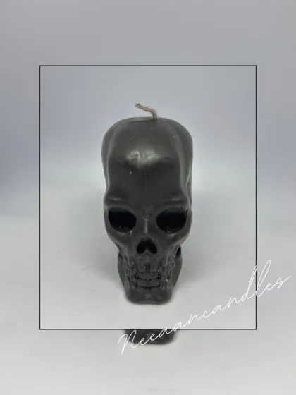 Dark, bold, and unapologetically edgy. Our black skull candle is not for the faint of heart, only for those who dare.