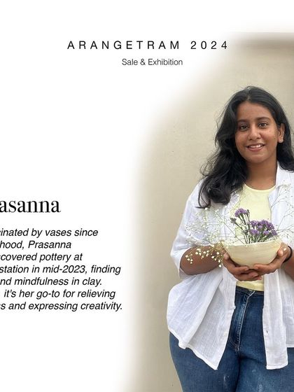 Clay Station - Pottery & Ceramics Classes & Workshops Our Community Showcase: Arangetram & Hunar photo 73