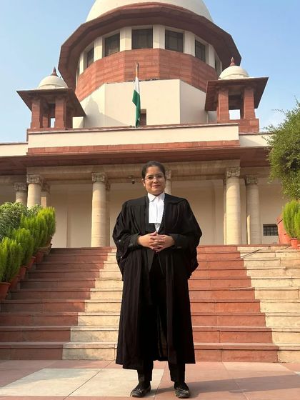 A typical workday at my workplace, the Supreme Court. This is where I dedicate my energy to fighting for my clients.