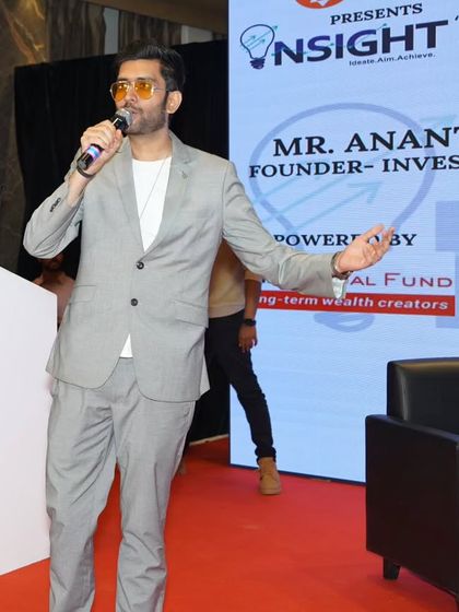 Kicking off a session at the Global Youth Economic Summit presented by Insight. I am adept at setting the right tone, whether it's for seasoned executives or the next generation of business leaders.