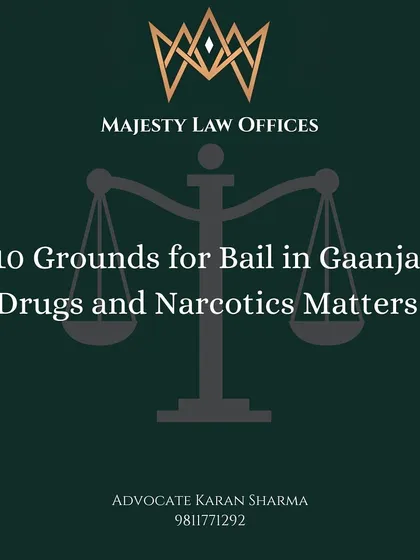 Securing bail in NDPS (narcotics) cases is known to be very difficult, but it's not impossible. I specialize in these complex cases and have identified key legal grounds that can be argued for bail, from procedural lapses by the police to challenging the evidence of possession.