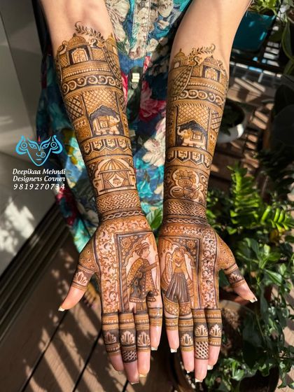 Personalized Storytelling Mehndi photo 21