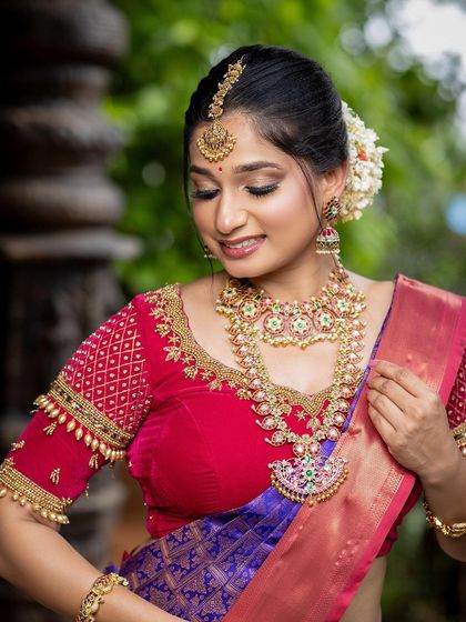 Thesparklebox - Occasion Wear Jewellery Rental Vibrant Kempu & Antique Sets photo 62