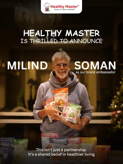 We are so excited to have fitness icon Milind Soman join our family as brand ambassador. His belief in a consistent, healthy lifestyle perfectly matches our mission to make nutritious snacking a daily habit for everyone in India. This is more than a partnership; it's a shared goal for a healthier nation.