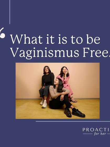 What does it mean to be free from vaginismus? It means freedom from pain, shame, and fear. It means rediscovering intimacy, pleasure, and yourself.