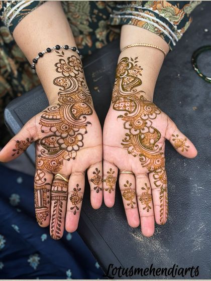 Lotus Mehendi Arts - Event Mehendi Services Elegant Designs for Guests photo 8