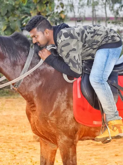 This is what trust looks like. A relaxed moment with one of my horses shows the comfort and confidence that comes from a relationship built on positive training methods, never fear. This is the kind of partnership I help my clients build with their own horses.