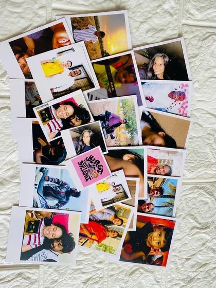 This is the same vibrant collection of Polaroid prints, showing the high-quality color and detail I ensure in every order.