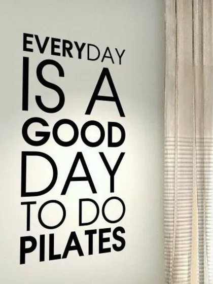We truly believe that every day is a good day to do Pilates. Consistency is key to seeing and feeling the amazing benefits of this practice.