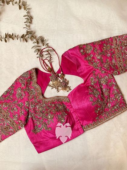 Blouse House by Mahitha Prasad - Custom Blouse Design & Embroidery Design Showcase photo 19