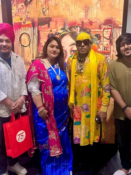 A group photo with Sivamani sir and Runa didi. These moments with musical legends are treasures I will keep with me forever.