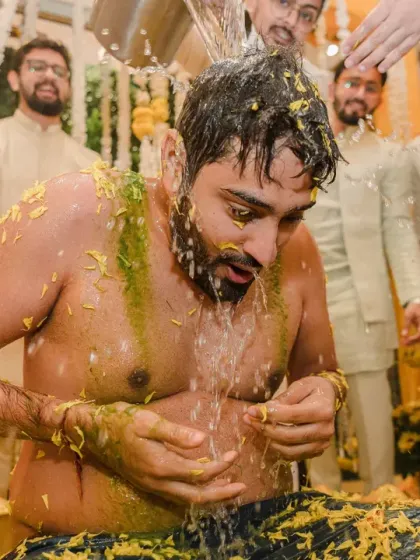 WhatKnot - Wedding Photography & Videography The Haldi Edit: Colours, Chaos & Laughter photo 21
