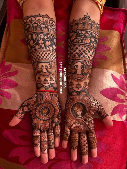 Abhishek Kumar - Bridal Mehndi Personalized Storytelling Mehndi photo 3