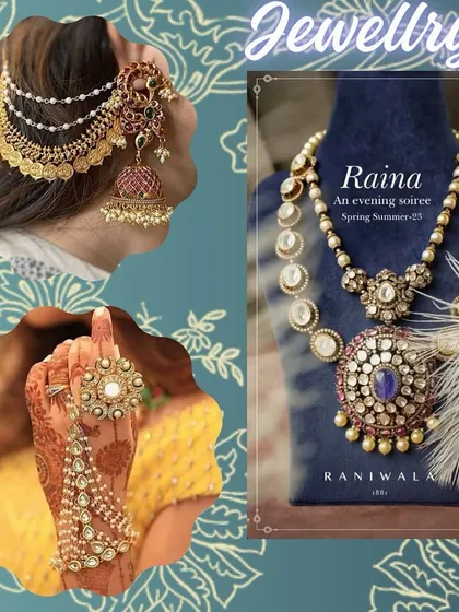 Jewelry for the classic bride often includes statement pieces like polki or kundan sets that are both grand and timeless.