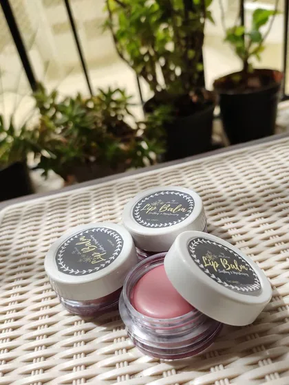 My popular chocolaty-berry tinted lip balm. It gives your lips a beautiful, subtle tint while nourishing them with all-natural ingredients.