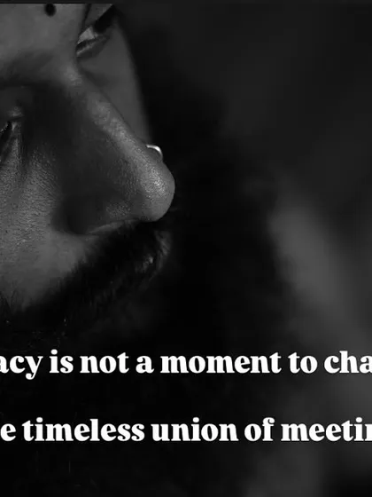 Intimacy is not a moment to chase. It is the timeless union of meeting in space.